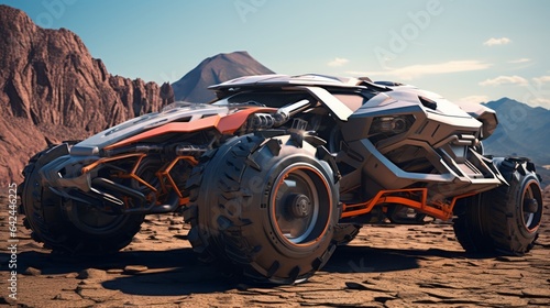 Off the Grid Oasis in Luxury Bliss: Futuristic 4x4 Luxury Cars in Desert Escapes