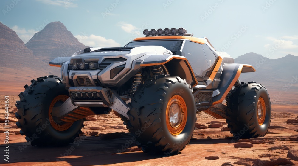 Off-Road Marvel Tackles Desert Terrain with Precision