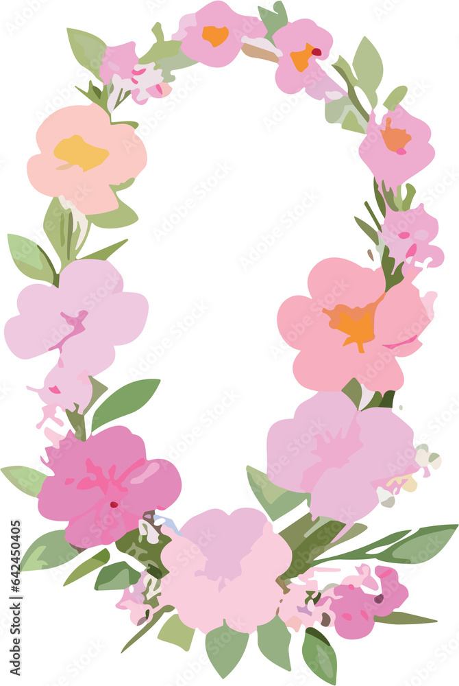 Roses in Pink Frame Roses in Pink Frame
