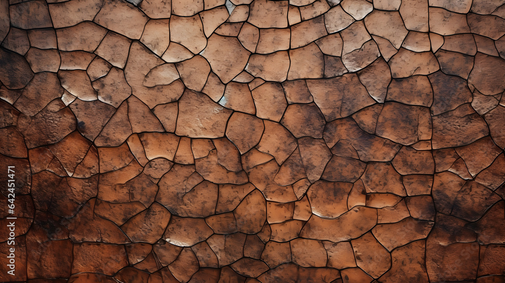 Cracked and worn-out leather texture with a textured appearance Cracked and worn-out leather texture with a textured appearance