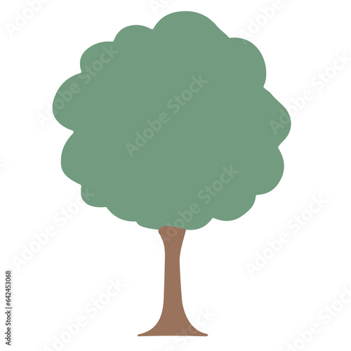 Whimsical Tree Vector Graphics  Adorable and Versatile Tree Illustrations for Your Creative Projects - Instant Download for Fun Design Adventures
