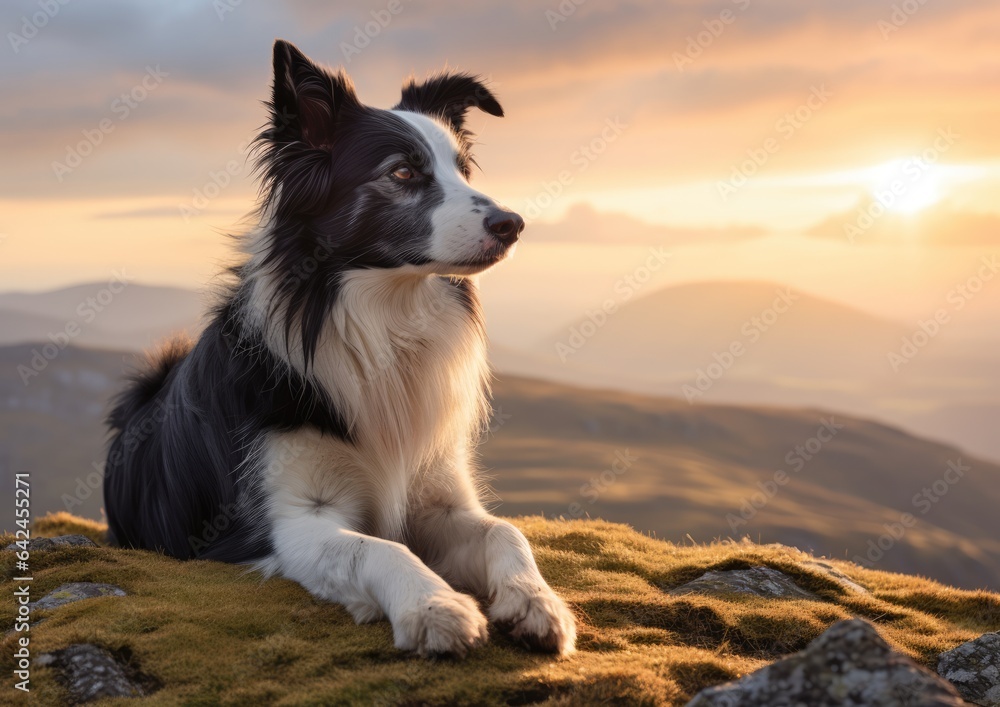 The Border Collie is a breed of herding dog The Border Collie is a breed of herding dog