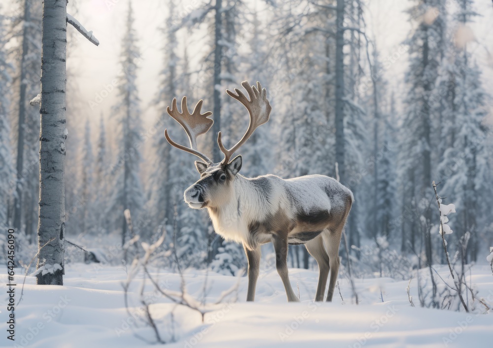 The reindeer or caribou The reindeer or caribou
