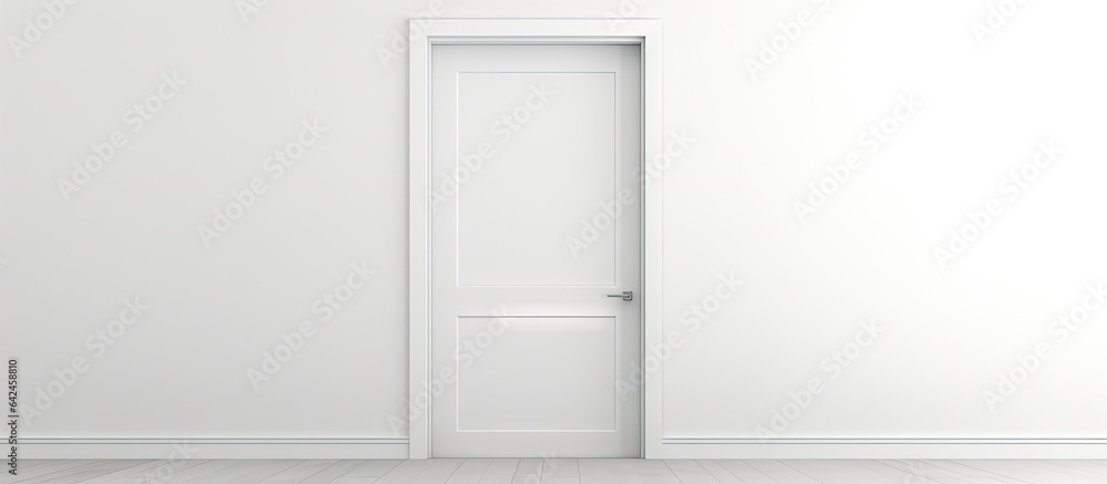 Door that is white Door that is white