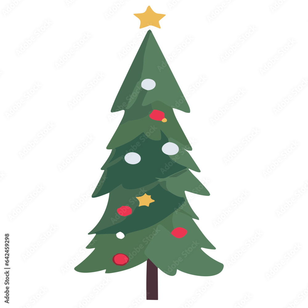 Christmas Tree Elements Festive Clipart and Designs for Holiday DIY Crafts and Decorations  Instant Digital Download
