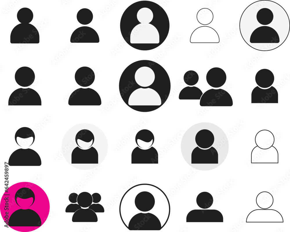 Profil Person Icon Avatar Symbol Profil Person Icon Avatar Symbol