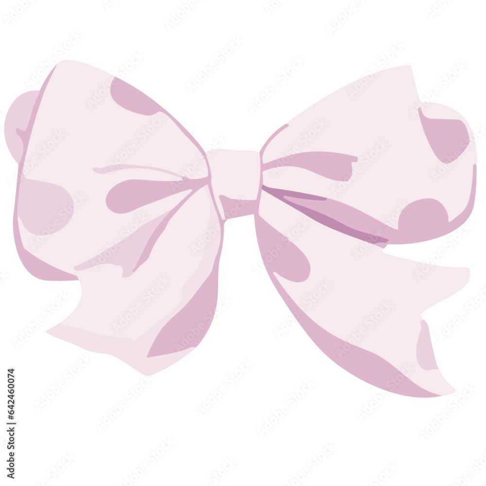 Pink Bow adorned with Butterfly Wings in a White Background - Nature-inspired Vector Illustration with a Touch of Beauty and Summer Elegance Pink Bow adorned with Butterfly Wings in a White Background - Nature-inspired Vector Illustration with a Touch of Beauty and Summer Elegance