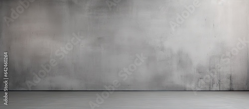 Background of a studio room with a grey cement wall