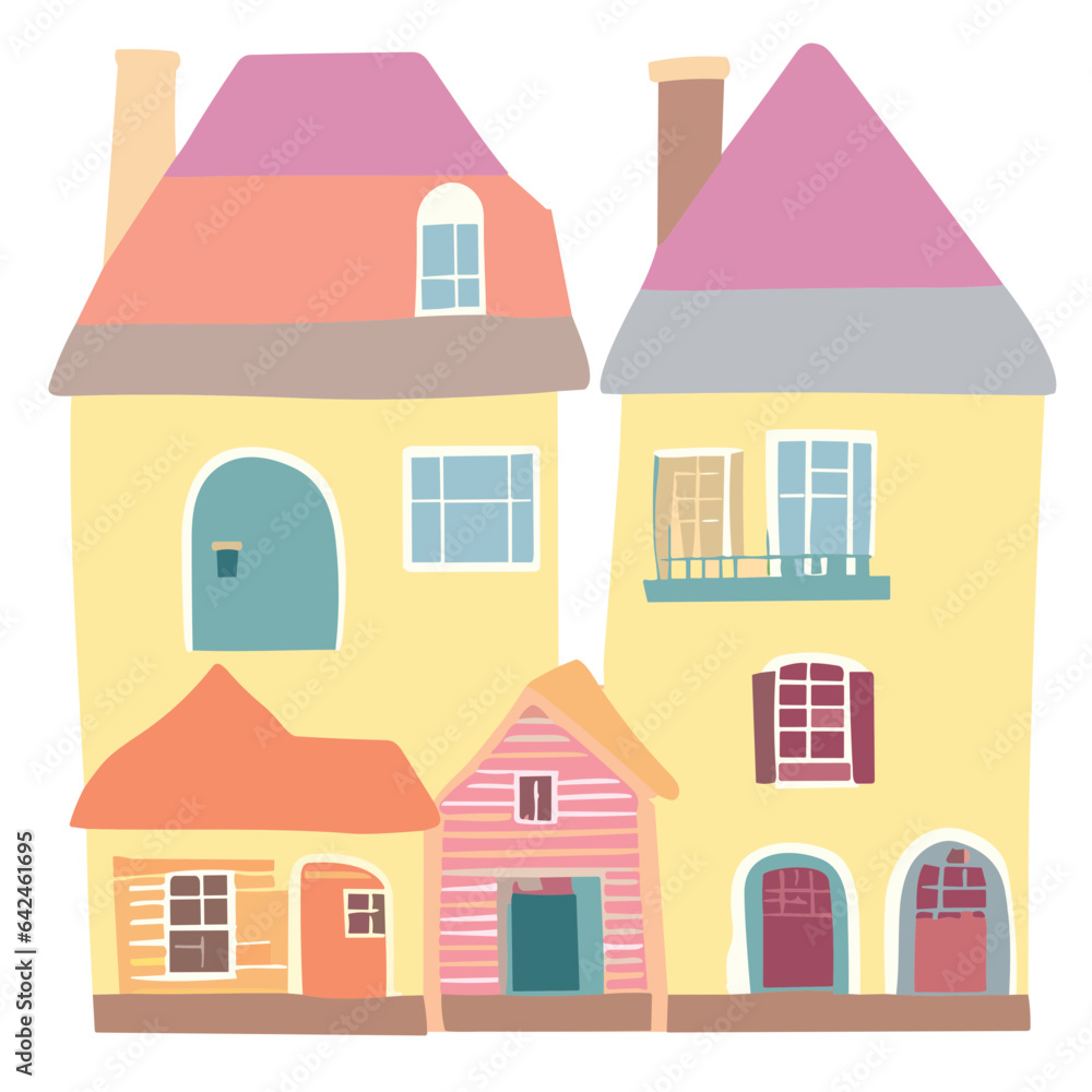 House Icon Set for Web and Business Design with Flat Computer and Mobile Technology Elements House Icon Set for Web and Business Design with Flat Computer and Mobile Technology Elements