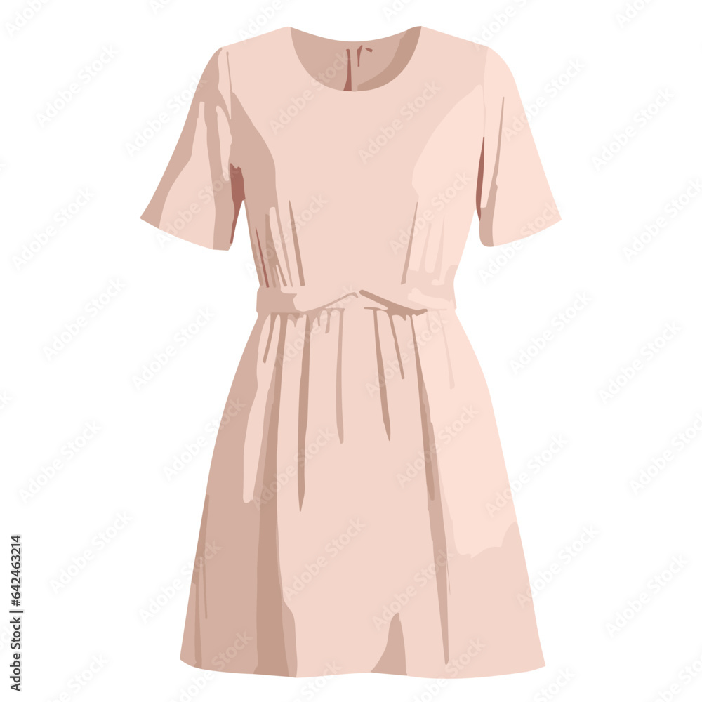 Dress to Impress: Adorable Vector Dress Illustrations for Fashion Enthusiasts and Designers