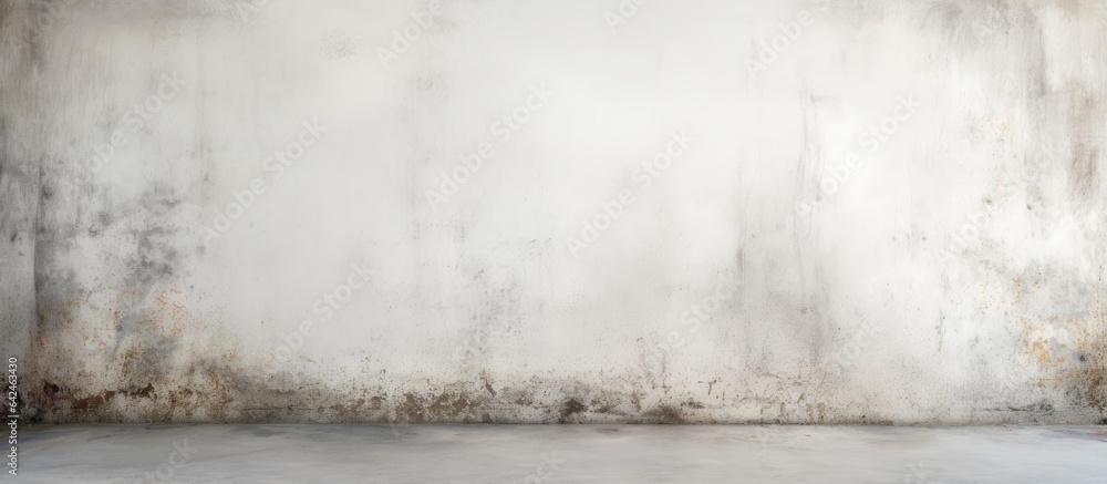 Fototapeta premium Background of a wall that is white and dirty