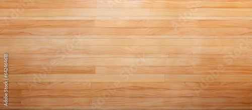 Bird s eye view of a maple basketball court floor