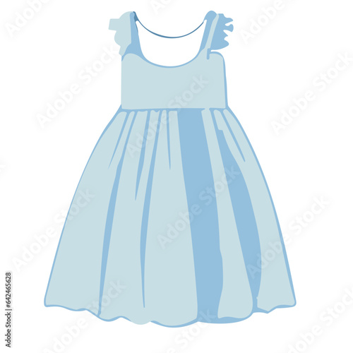 Chic and Adorable Dress Vector Illustrations  Perfect for Fashionistas and Design Enthusiasts - Get Your Creative Juices Flowing with This Versatile Collection 