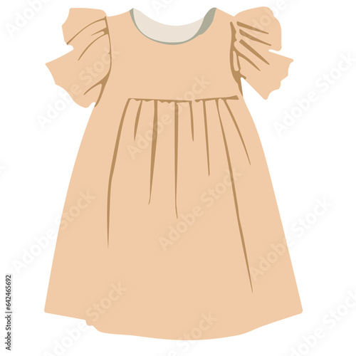 Chic and Adorable Dress Vector Illustrations: Perfect for Fashionistas and Design Enthusiasts - Get Your Creative Juices Flowing with This Versatile Collection!