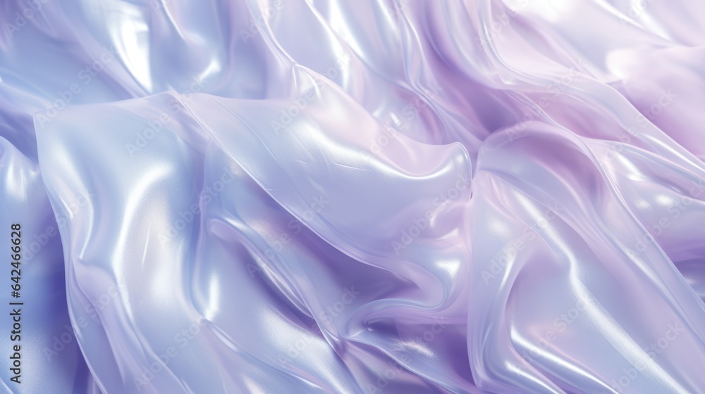 Obraz premium purple silk fabric textile satin abstract background, ai