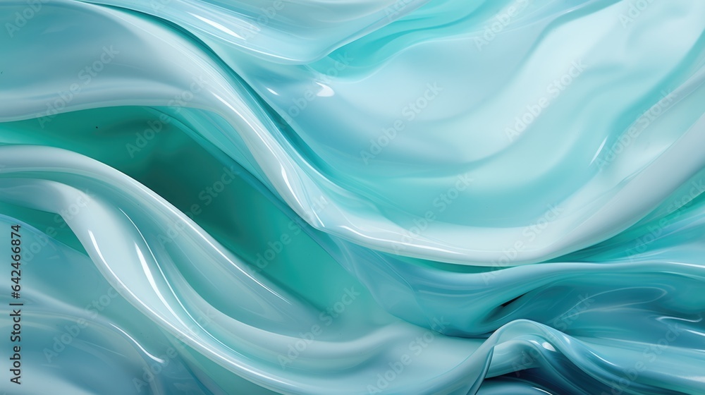 teal silk fabric textile satin abstract background, ai teal silk fabric textile satin abstract background, ai