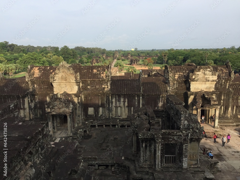Angkor Wat, temple complex at Angkor, near Siemreab, Cambodia, that was built in the 12th century by King Suryavarman II