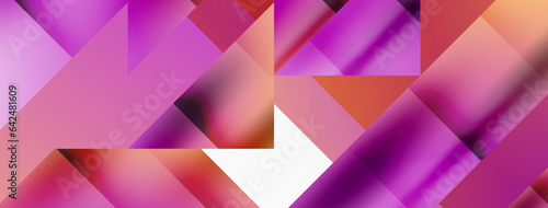 Captivating vector abstraction. Triangles interlock in mesmerizing dance, crafting dynamic geometric backdrop. Fusion of shapes and angles creates artful symphony of modern design