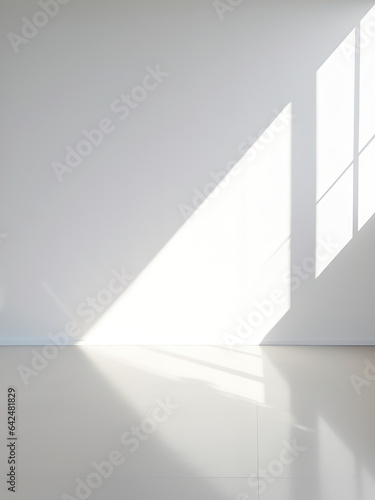 Luminous Minimalism: Empty White Room