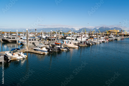 Im Hafen von Homer Spit auf der Kenai Halbinsen - Alaska