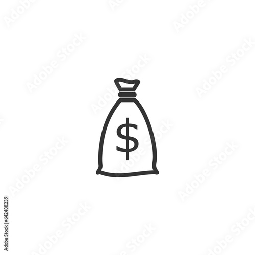 Money icon. Money icon image isolated on white background © Jovana
