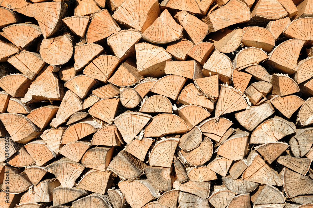 firewood wooden row as background or pattern. Background of stacked chopped wood logs. Pile of wood logs ready for winter. Wooden stumps, firewood stacked in heap firewood wooden row as background or pattern. Background of stacked chopped wood logs. Pile of wood logs ready for winter. Wooden stumps, firewood stacked in heap