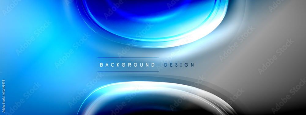 Circles lines and bubbles on bright glowing effect gradient with light and shadow effects. Dynamic interplay of light, shadow and depth. Futuristic and rhythmic technology design Circles lines and bubbles on bright glowing effect gradient with light and shadow effects. Dynamic interplay of light, shadow and depth. Futuristic and rhythmic technology design