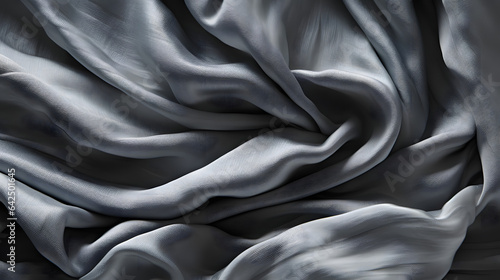 Wrinkled and creased fabric texture with a textured appearance