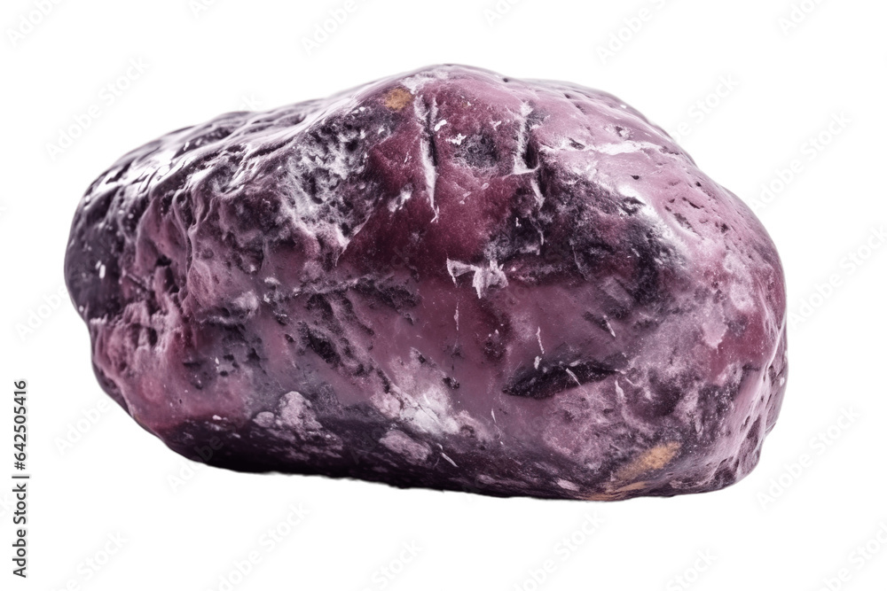 Fototapeta premium Taaffeite rare precious natural geological stone on a transparent background, png. AI generated.