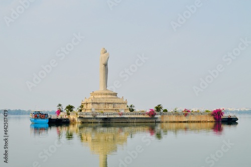 Buddha statue at Hussain sagar Hyderabad