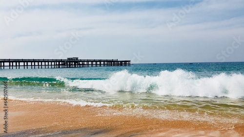 pier on the beach photo