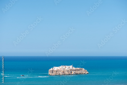 Penon de Alhucemas Island Fortress, Alhucemas Islands -  Spanish Enclave off the Moroccan Coast at Al Hoceima Morocco photo