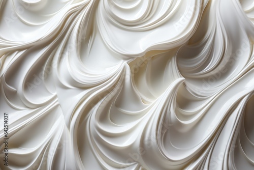 White texture of cream background. Cream swirls.