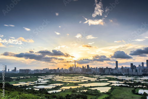 panorama of the city