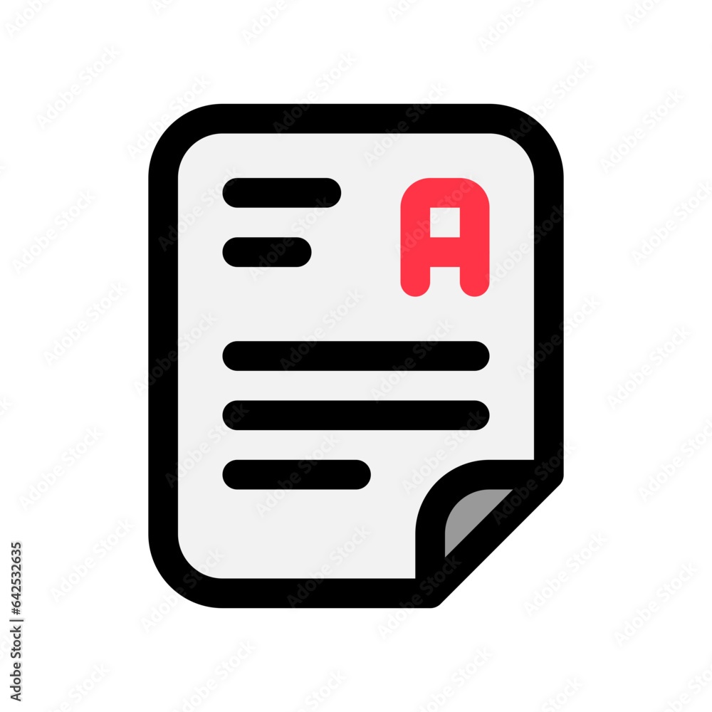 Editable examination, test vector icon. School, education, course. Part of a big icon set family. Perfect for web and app interfaces, presentations, infographics, etc Editable examination, test vector icon. School, education, course. Part of a big icon set family. Perfect for web and app interfaces, presentations, infographics, etc