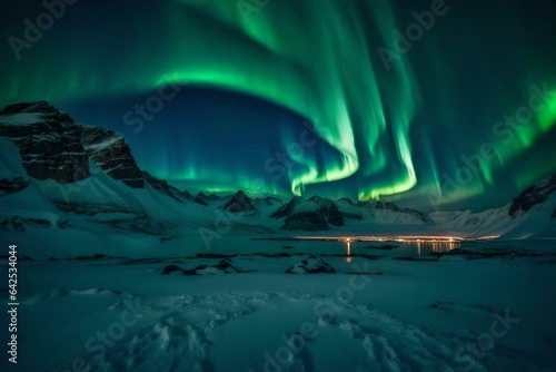 Spectacular Northern Lights in the Arctic © Muhammad