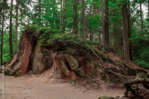 Adrspach-Teplice rocks in Czech