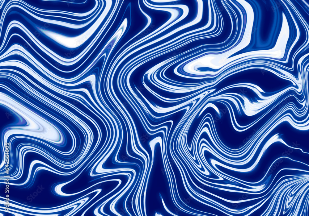 Fototapeta premium abstract shiny luxury wavy liqued marbel vivid design background