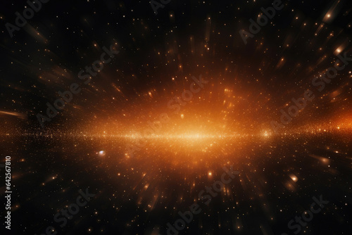 Galactic Glow: Particle Starscape