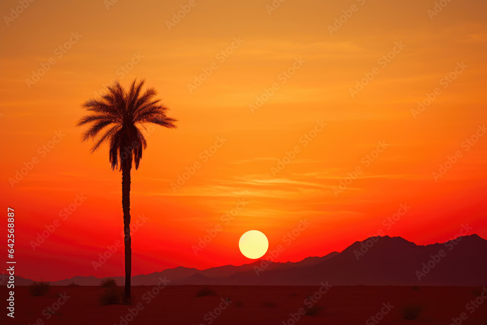 Majestic Desert Sunset
