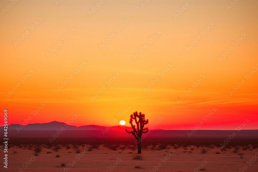 Vibrant Desert Dusk