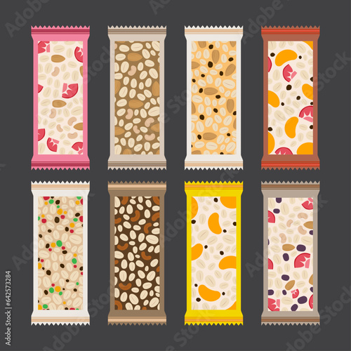Chocolate bar packaging design 