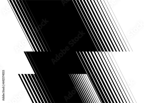 Smooth vector transition from black to white. Abstract pattern. Modern vector background