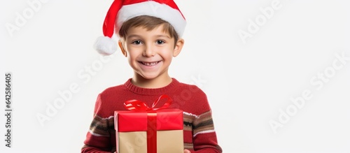 A boy about 6 or 7 years ol...