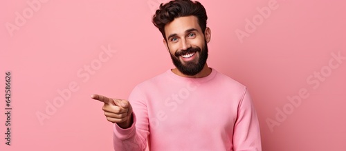 Smiling man with beard and ...