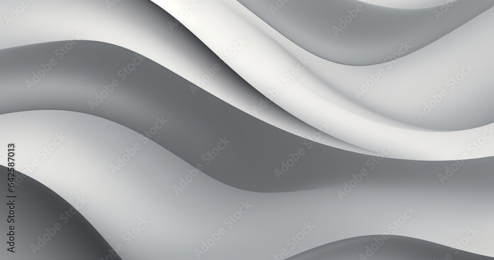Abstract Grey Wave 