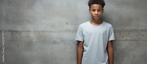 African American boy in pla...