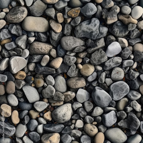 Seamless pebble beach texture