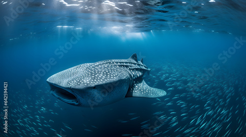 Beautiful underwater wildlife