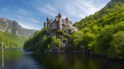 Beautiful realistic castle